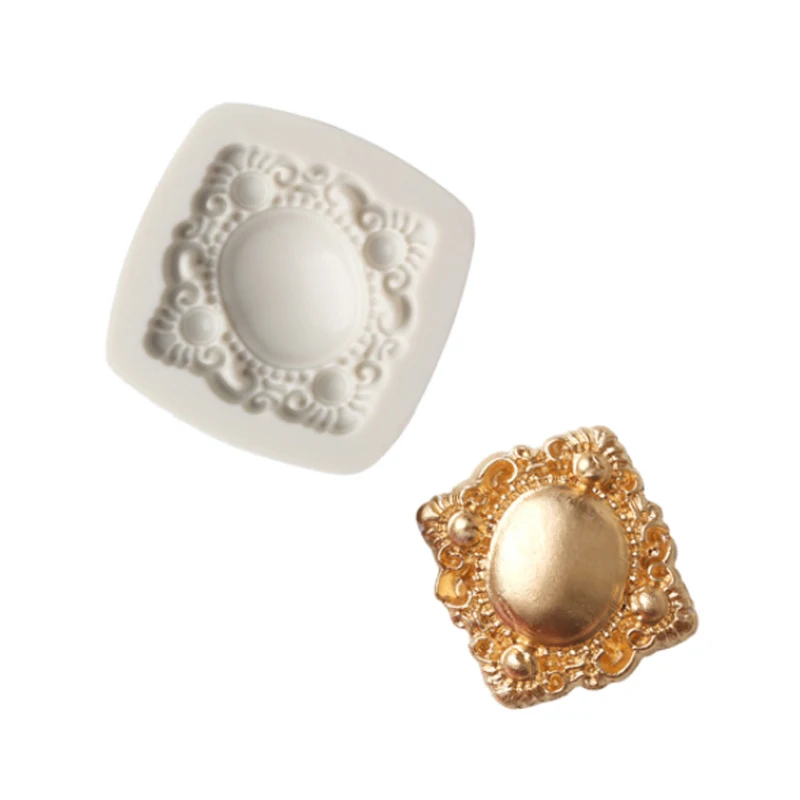 

Винтажные формы с драгоценными камнями, Украшение Тортов из помадки, искусственное украшение, инструменты для выпечки тортов, форма для мастики