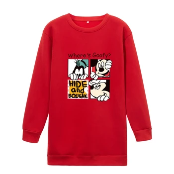 

a4258 Mickey Celebrity Style Related Products Hoodie DIY Doll Adorable Korean-style Casual Slim Fit Long-sleeved Coat