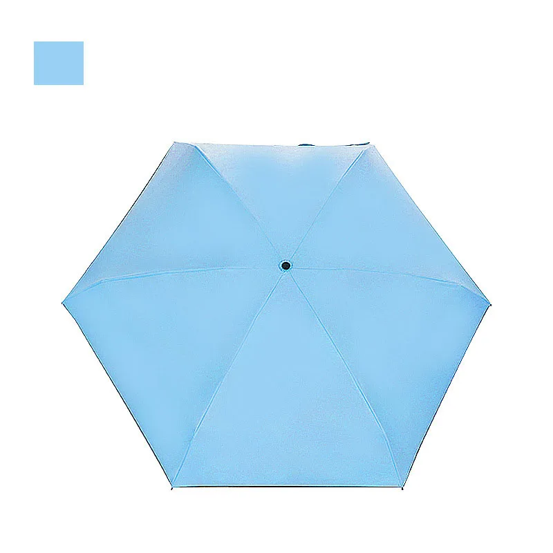 Карманный мини-зонтик для дождя для женщин Paraguas Guarda Chuva Parapluie Ombrello для мужчин Sombrilla детский складной зонтик Mujer - Цвет: Umbrella 5