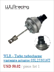 WLR RACING-Turbo турбонагнетатель пусковой привод GT1749V 724930-5010S 724930 для AUDI VW Seat Skoda 2,0 TDI 140HP 103KW TWA01