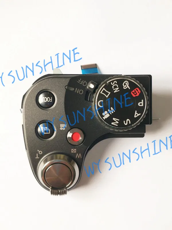 Запчасти для камеры Panasonic Lumix FZ72 FZ72GK DMC-FZ72 DMC-FZ72GK верхняя крышка кнопка спуска затвора Переключатель питания