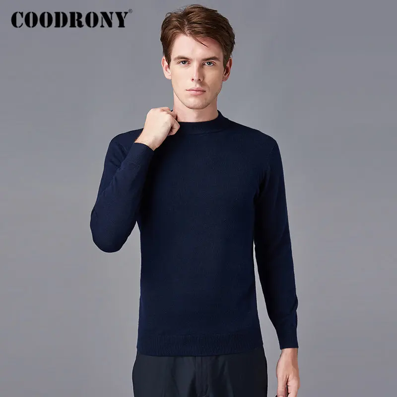COODRONY Brand Sweater Men Classic O-Neck Pull Homme Autumn Winter Warm Pullover Men Clothes Cotton Wool Knitwear Sweaters 91118 COODRONY Brand Sweater Men Classic O-Neck Pull Homme Autumn Winter Warm Pullover Men Clothes Cotton Wool Knitwear Sweaters 91118