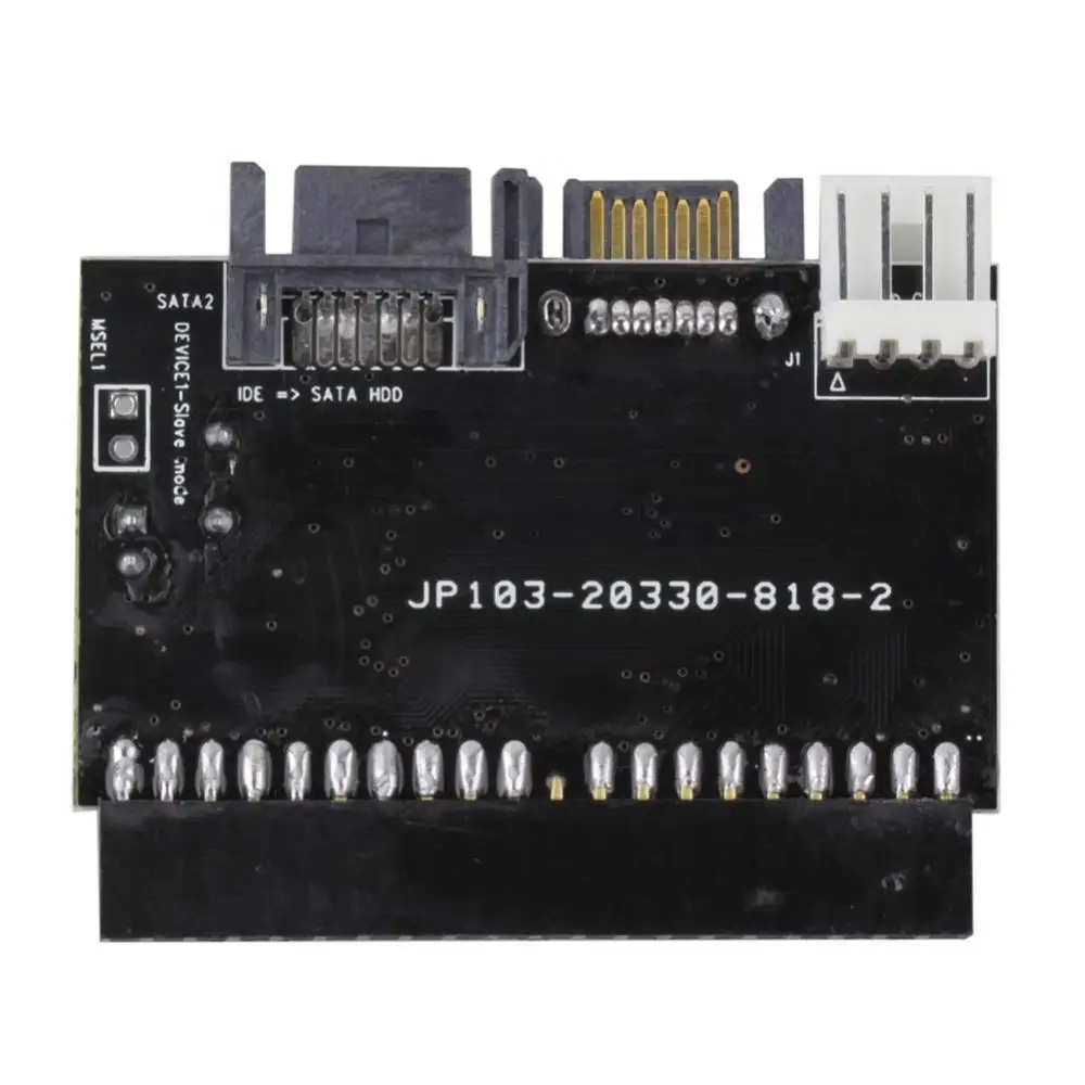 Кабель-переходник для жесткого диска SATA-IDE/адаптер с IDE на SATA DVD/CD/HDD | Компьютеры и