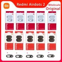 5/10 pz originale Xiaomi Redmi Airdots 2 auricolari auricolare Wireless Bluetooth AI Control cuffie da gioco con cavo Mic all'ingrosso