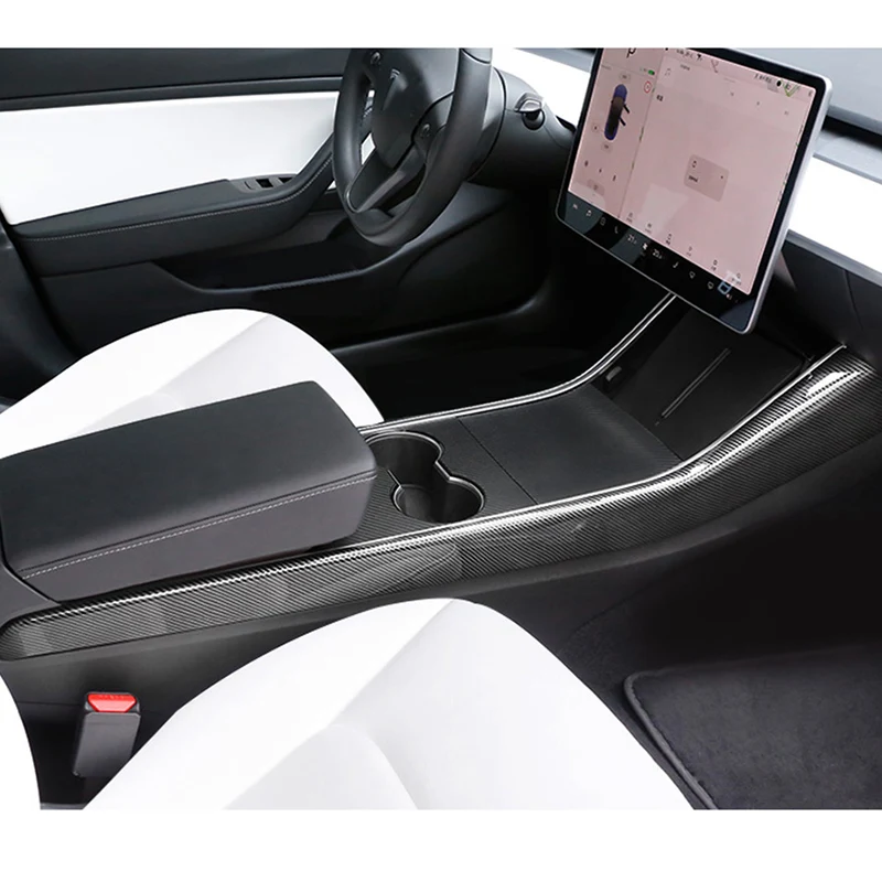 Центральная боковая Накладка для Tesla модель 3 аксессуары/автомобильные аксессуары модель 3 tesla три tesla модель 3 карбон/аксессуары