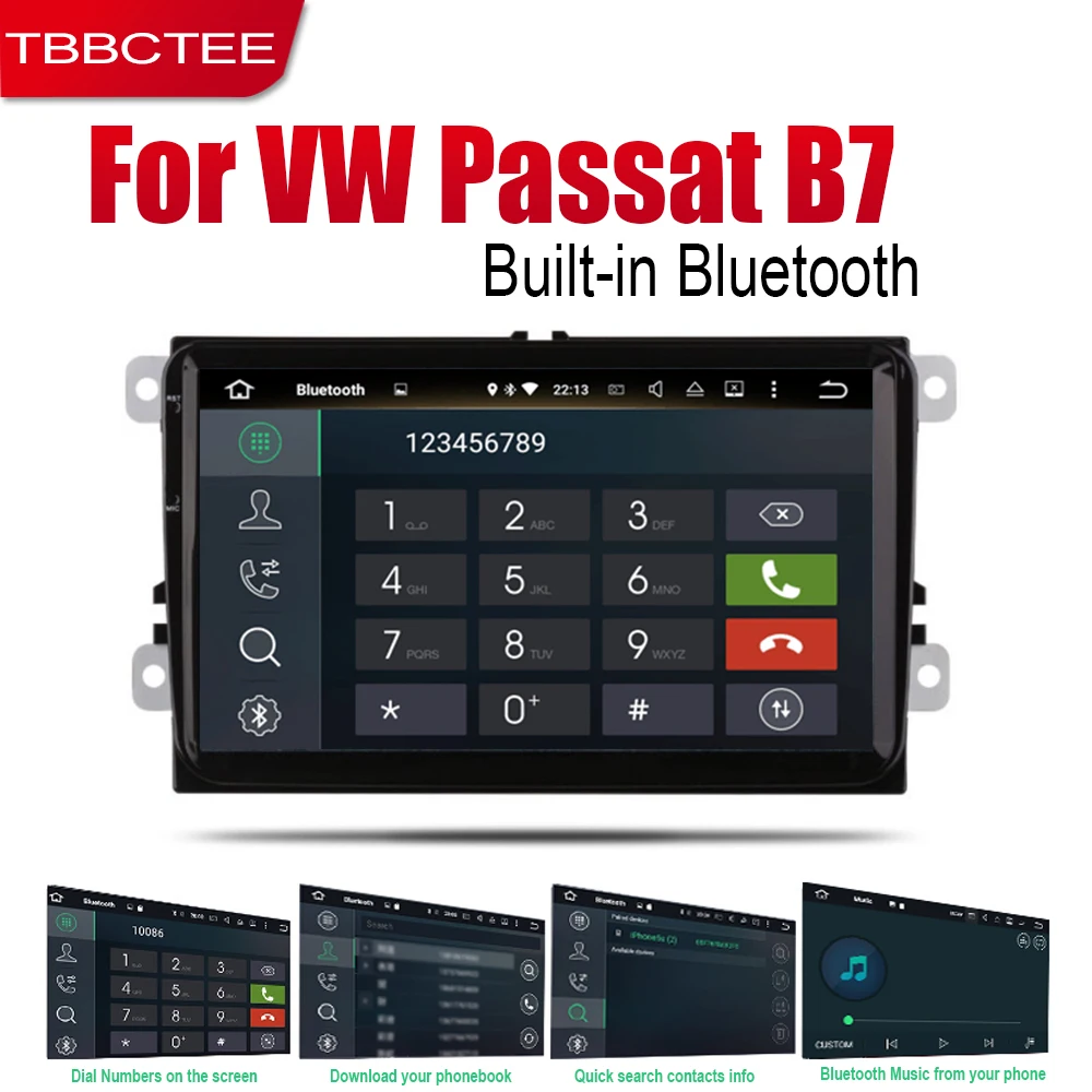 TBBCTEE Android Автомагнитола Стерео gps навигация для Volkswagen VW Passat B7 2011~ Bluetooth wifi 2din Автомагнитола стерео