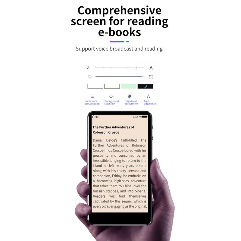 6 Inch 4GB Ebook Reader E-Ink Capacitive E Book