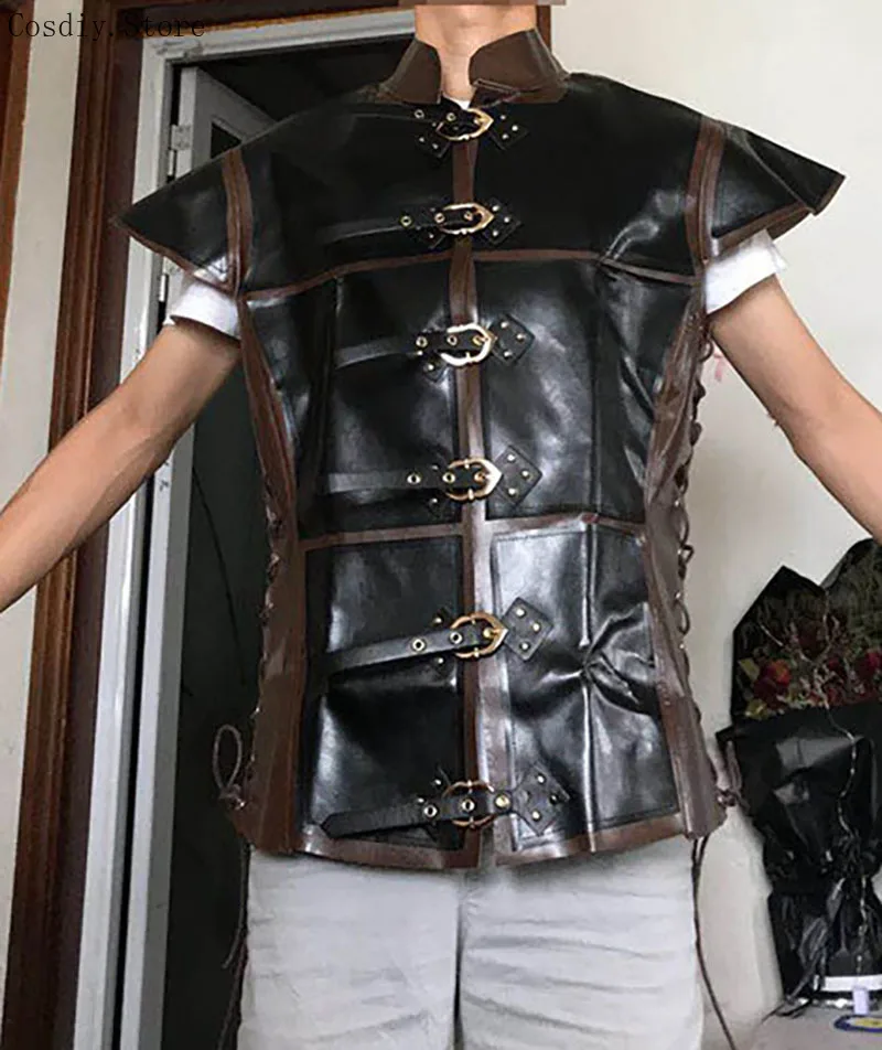 Medieval Larp leather vest