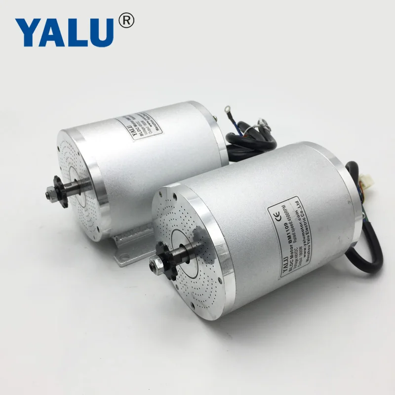 Обновленный бесщеточный двигатель постоянного тока YALU MY1020 BM1109 1600 Вт 48 В средний