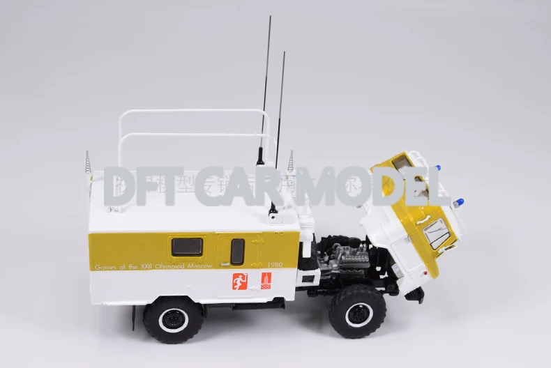 Литье под давлением 1:43 газ66 модель грузовика для детской игрушки грузовик оригинальный авторизованный подарок для детей Бесплатная