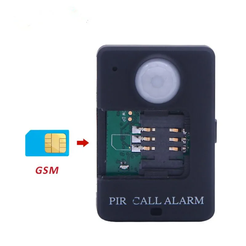LESHP A9 Мини PIR датчик сигнализации инфракрасный GSM Беспроводная сигнализация