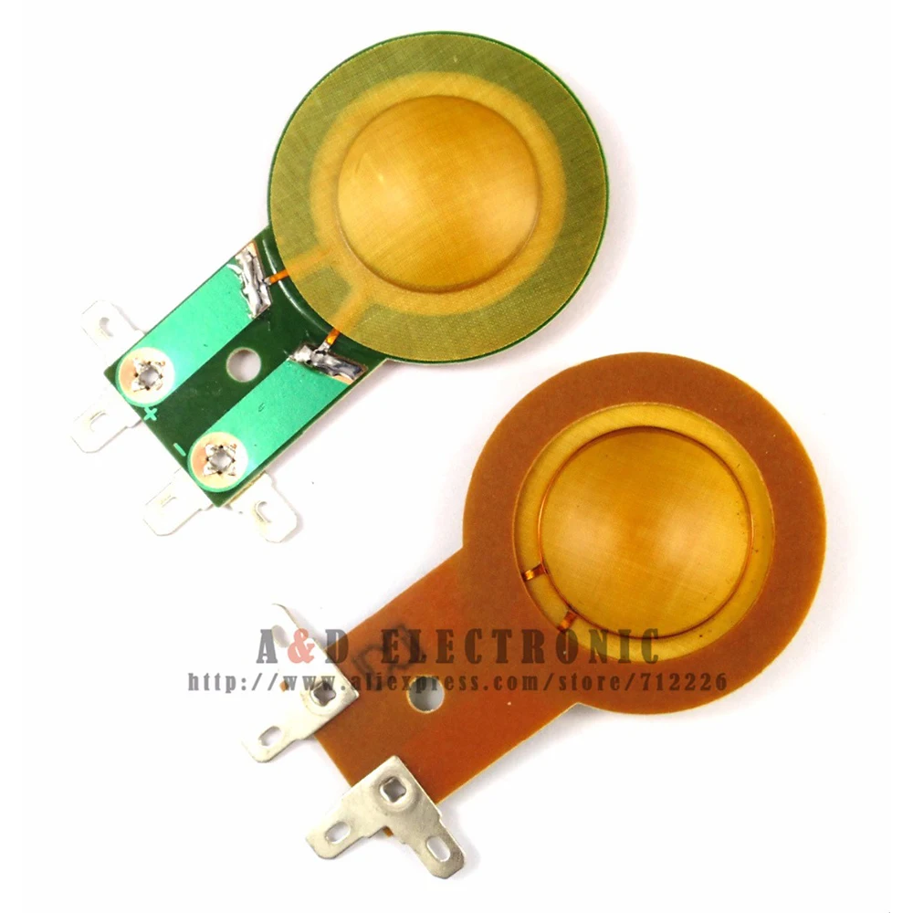 20 шт. ВЧ-динамик диафрагмы 8ohm для Foster/Fostex/Heppner N30, 025N08, 025H27, 025H30 25,4 мм спикер часть плоский провод