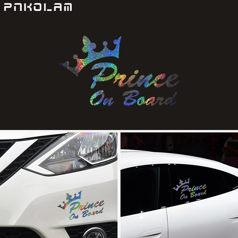 Автомобильная наклейка Prince On Board автомобильная автомобильное окно