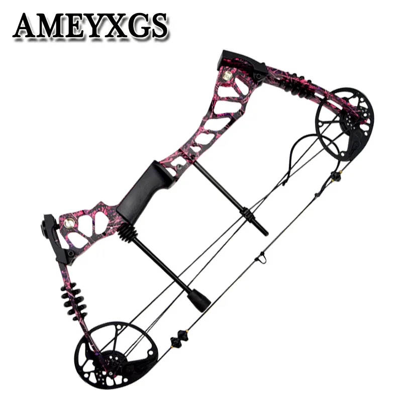 

KaiMei220 Archery Compound Bow 40-60lbs Adjustable Hunting Bow Right Hand Outdoor Fishing Shooting Game Archery Accessroies