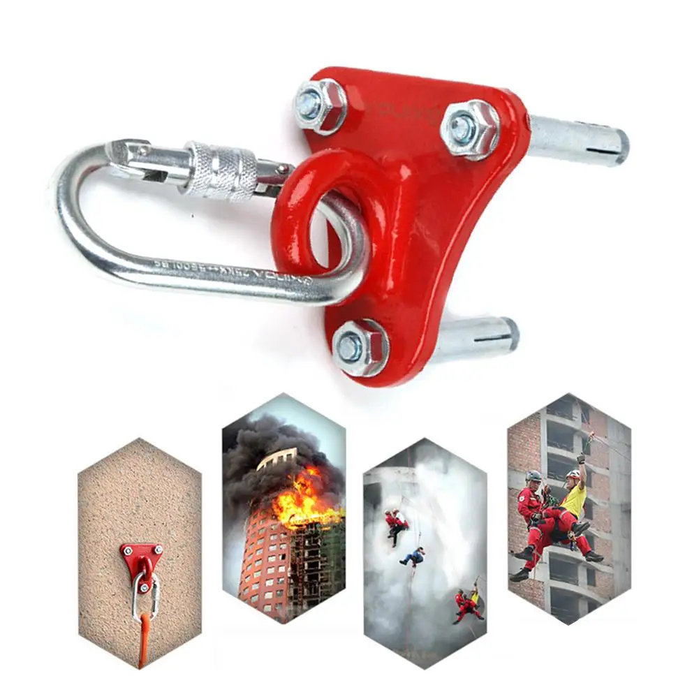 

Safety Fixing Device Triangular Fixture For Home Fire Escape Rope Expansion Screwdriver