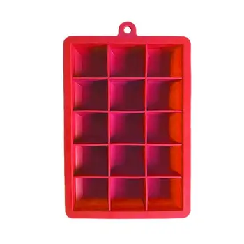 

Silicone ice cube mold 15 grid silicone ice cube without cover environmental protection and safety square ice cube DIY mold