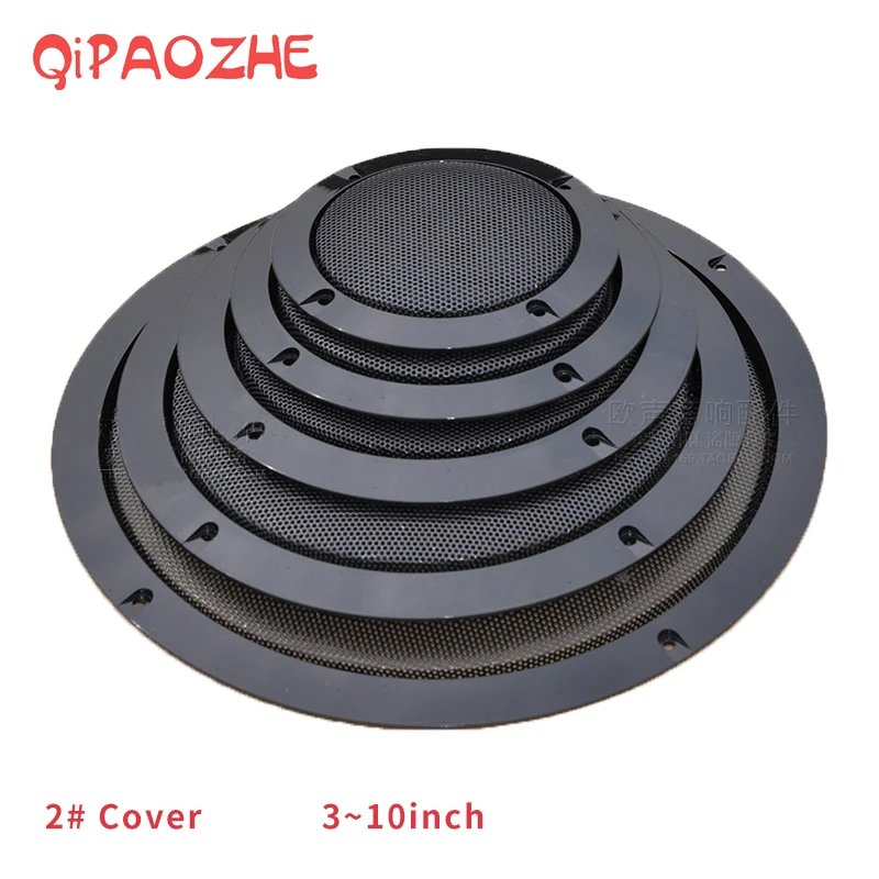 

Audio Speakers Protective Cover 3/4/5/6.5 Inch Protective Mesh Net Grille DIY For Car Speaker Cover
