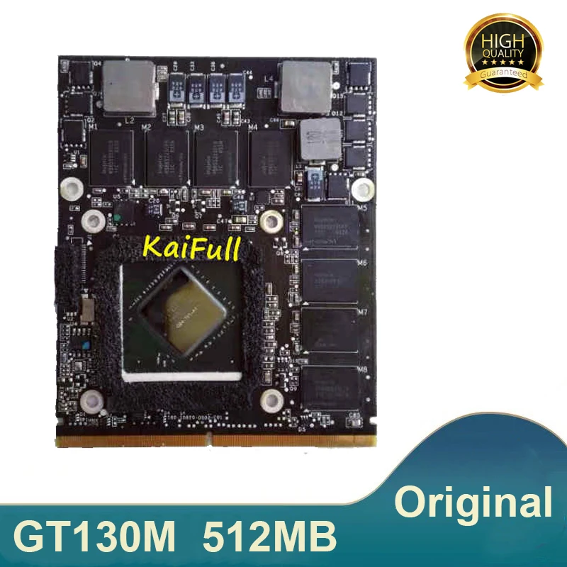 Оригинальная графическая видеокарта GT130M GT 130M Φ VGA 512 Мб для Apple iMac ранняя 2009 24 &quotA1225