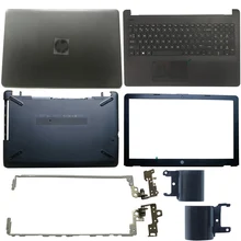 Новая ЖК-задняя крышка для ноутбука/передняя рамка/ЖК-петли/Упор для рук/нижний чехол для hp 15-BS 15T-BS 15-BW 15Z-BW 250 G6 255 G6 924899-001