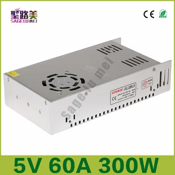 

Current Control Charger LED CCTV US4 Adapter,5V 60A 300W output,LED lighting Switching Power Supply Transformers Driver
