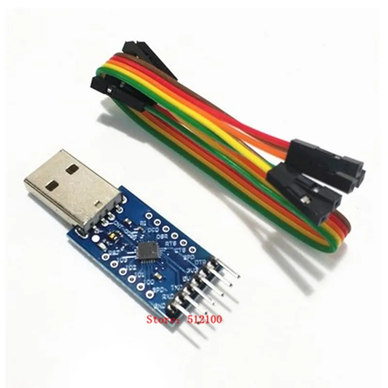 CP2104 USB TO TTL serial port UART STC downloader brush line | Электронные компоненты и принадлежности