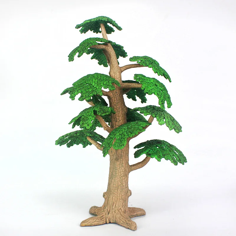 

Cross Border Jurassic Dinosaur Tree Imitative Tree Model Plastic CHILDREN'S Toy Gift Micro Bonsai Pine