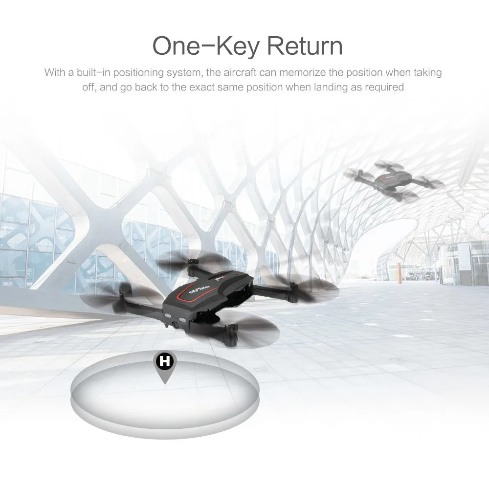 WLtoys Радиоуправляемый вертолет с камерой Q626-B Wi-Fi FPV 720P HD селфи Дрон удержание высоты RC Квадрокоптер RTF сложенные радиоуправляемые игрушки