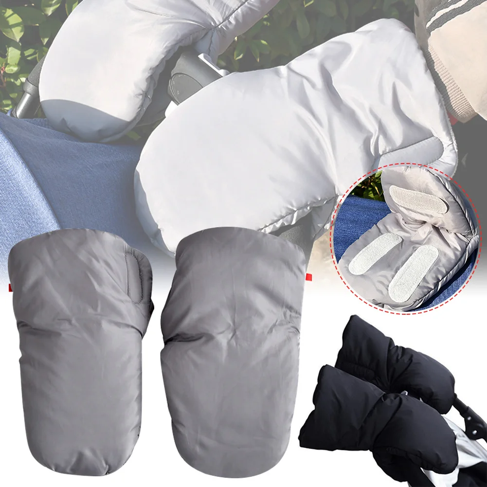 Горячая Распродажа перчатки для коляски зимние теплые с флисовой подкладкой