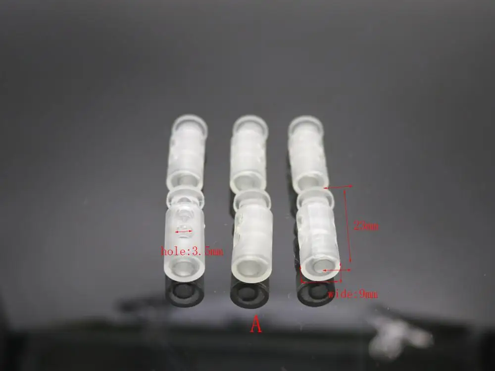 

100pcs Top Fashion New Arrival clear Koord stopper Paracord Toggle Stopper