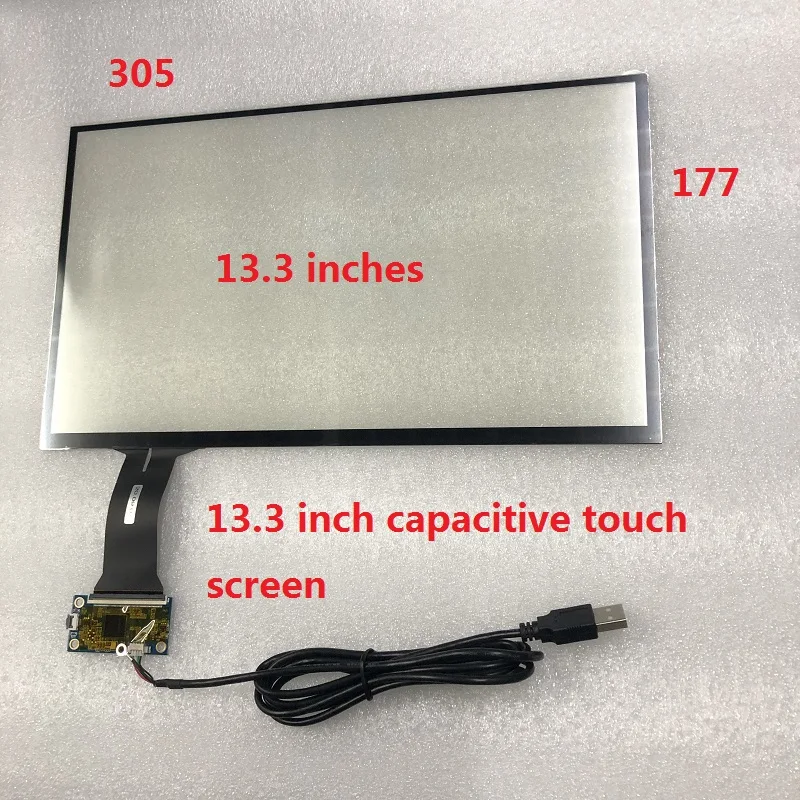 

13,3 дюймовый емкостный сенсорный экран Windows Android LINUX UBUNTU Универсальный USB plug and play