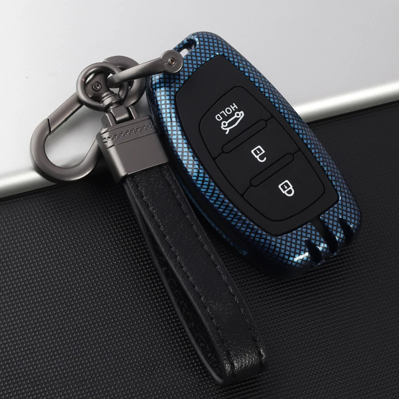 Цинковый сплав+ силиконовый чехол для ключей автомобиля для hyundai Elantra Tucson Mistra Verna Sonata IX25 IX35 автостайлинг аксессуары для ключей