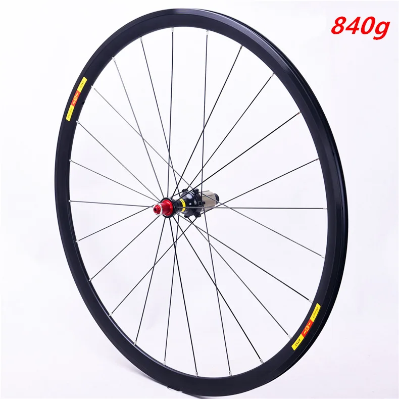 

Rujixu Bicycle Highway Wheel Set 700C Front 20 after 24 Hole Ultra-Light 8 9 10 11-Speed Wheels