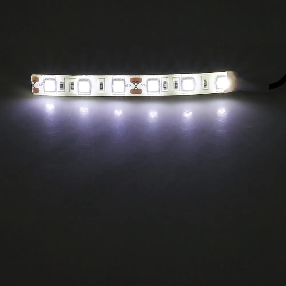 Proster 4 шт. 10 см Белый 5050 светодиодный светодиодные полосы света DC12V фургон, кемпинг автомобиля водонепроницаемый IP65 10 см длина провода