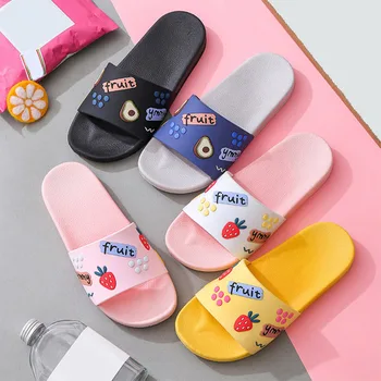 

2020 Women's Slippers Ladies Sweet Open Toe Non Slip Flat Shoes Woman Summer Outdoor Comfort Casual Beach Shoes Female New Hot