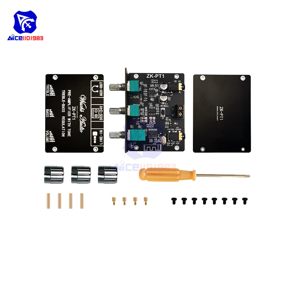 Audio Bluetooth 5.0 Amplifier Board For Speakers Sound Preamplifier Sound Equipment Home Music Amplifier Stereo Decoding Board - 6