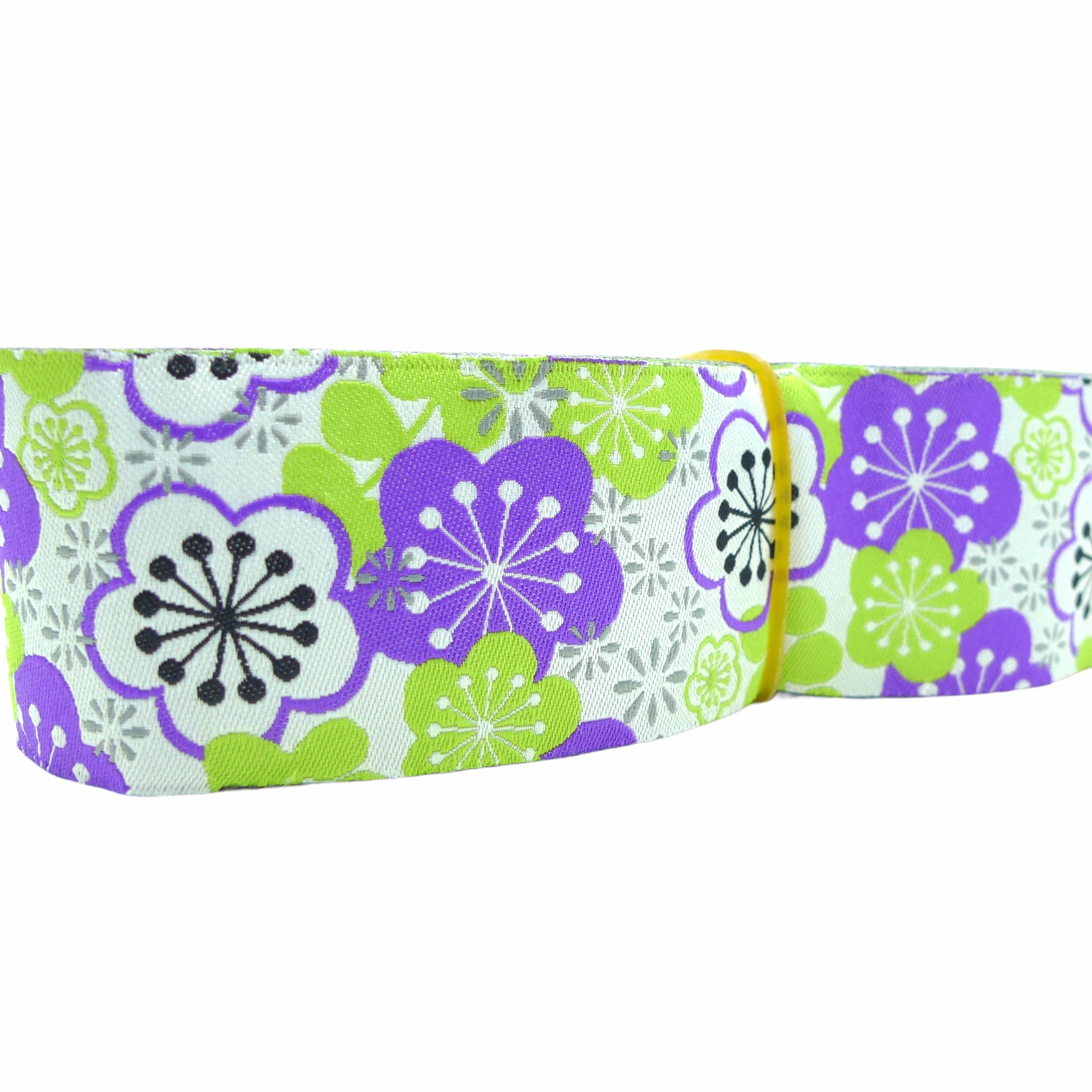 1.5'' 38mm Wide Plum Blossom Woven Jacquard Ribbon Wholesale | Дом и сад