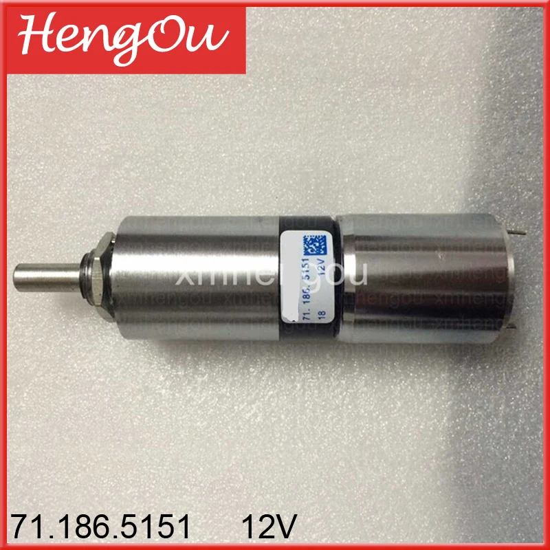 1 шт., бесплатная доставка Hengoucn Печатный мотор 71.186.5151 мотором 12В