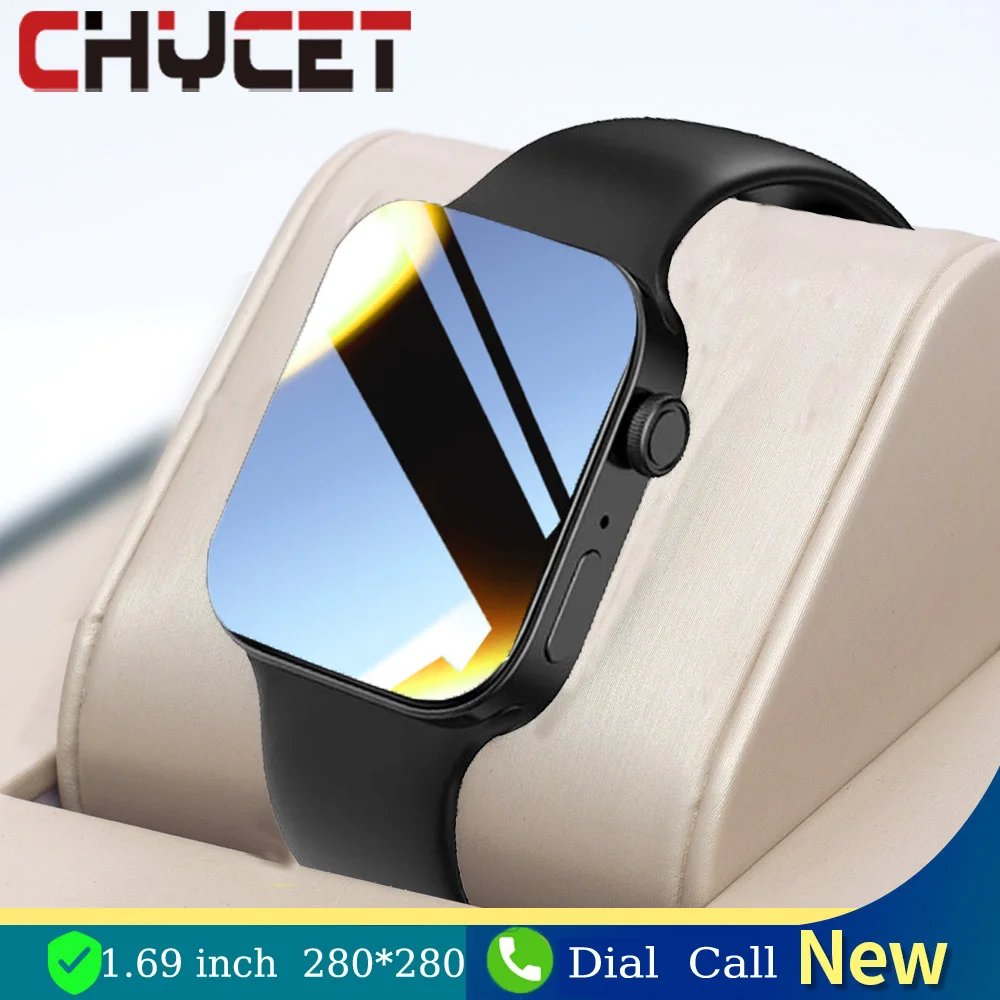 Смарт-часы CHYCET IWO мужские серия 7 Bluetooth для звонков женский спортивный