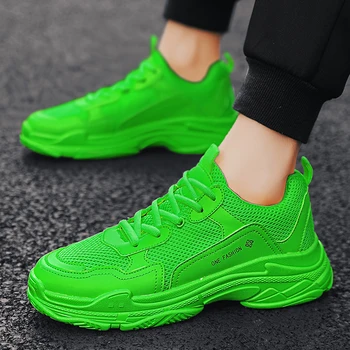 

OLOLMB Men's Running Shoes Trend Light Breathable Brand Men Sports Shoes Outdoor Non-slip Men Shoes Comfortable Luxury Sneakers