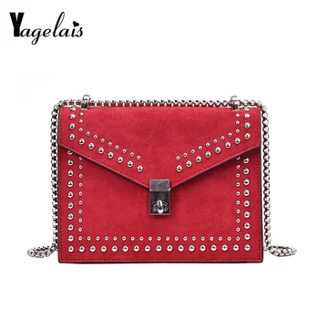 

Bekasnoew Autumn New Fashion Women Handbags Chains Messenger Bags Grind Shoulder Bags