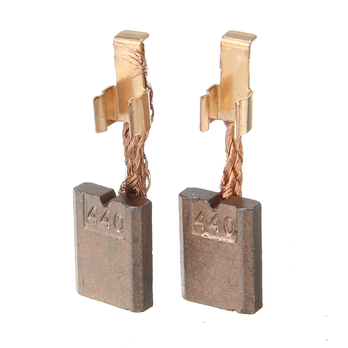 2 Pairs Durable CB-440 Carbon Brushes Replacement for Makita DTD140 DHP456 DHP458 DTW251 BHP451 BTD140 Electric Motor Tools