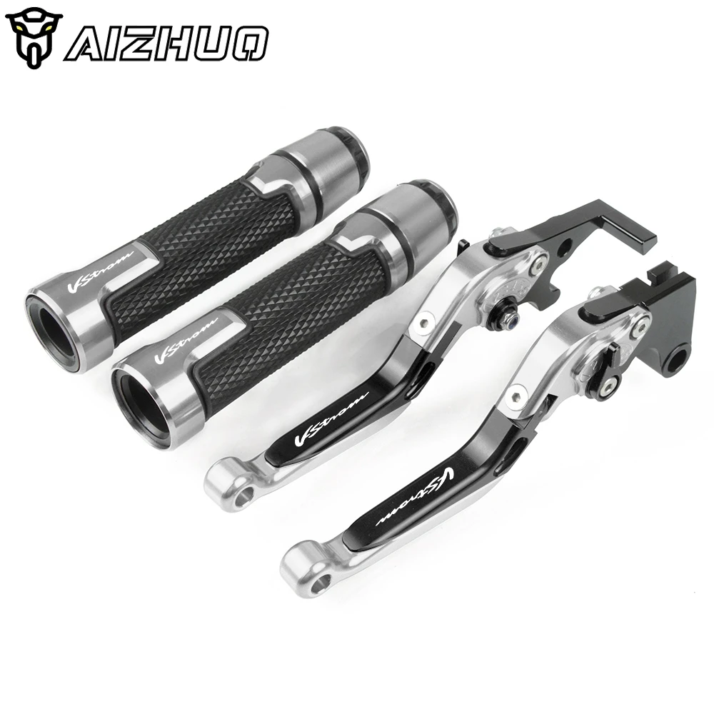 Для Suzuki DL650 V-STROM DL 650 VSTROM 2004-2010 2005 2006 2007 2008 Аксессуары для мотоциклов сцепные рычаги+ ручками