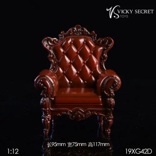 Кушетка модель игрушки Коллекционная VSTOYS 19XG42 1/12 Королевский диван-кресло мебель модель игрушки подходит 6 ''фигурка куклы - Цвет: 19XG42 D