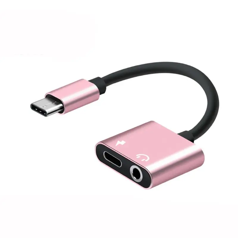 Type-C адаптер Aux адаптер для наушников Usb c до 3,5 мм адаптер для наушников