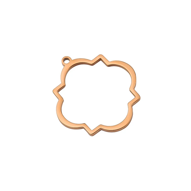 Винтажный круглый кулон из нержавеющей стали Semitree 5 шт. женское ожерелье серьги