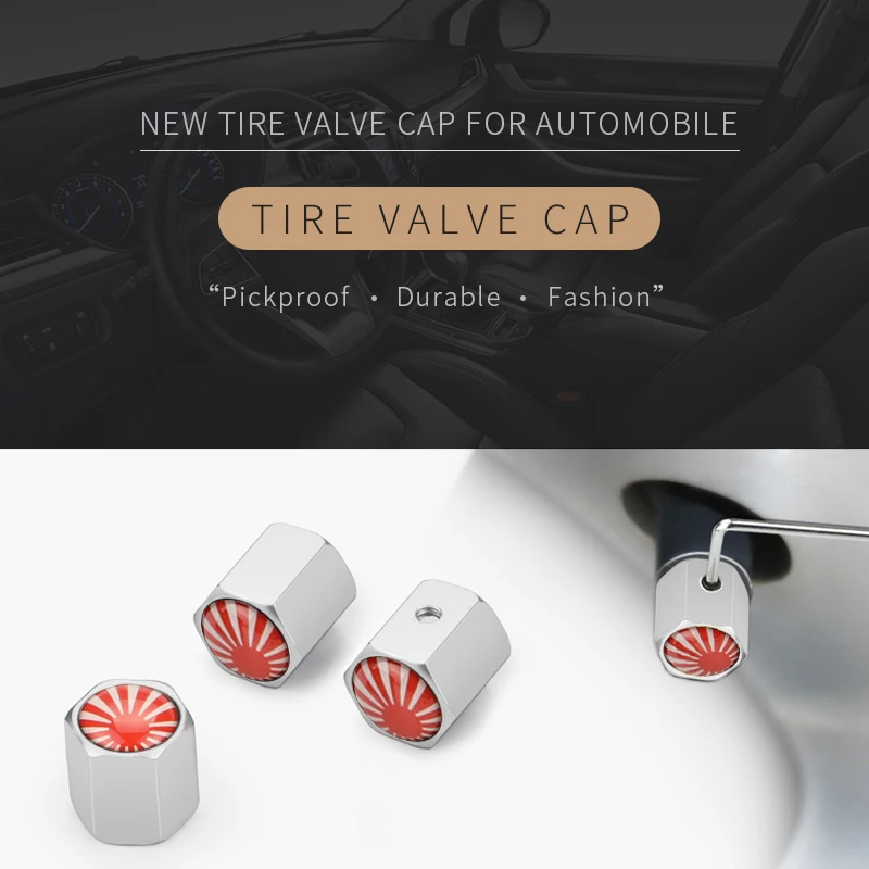 4 шт. колпачки для клапанов автомобильных колес, чехол для Nissan lexus mazda Toyota Subaru Daihatsu infiniti, аксессуары для стайлинга автомобилей