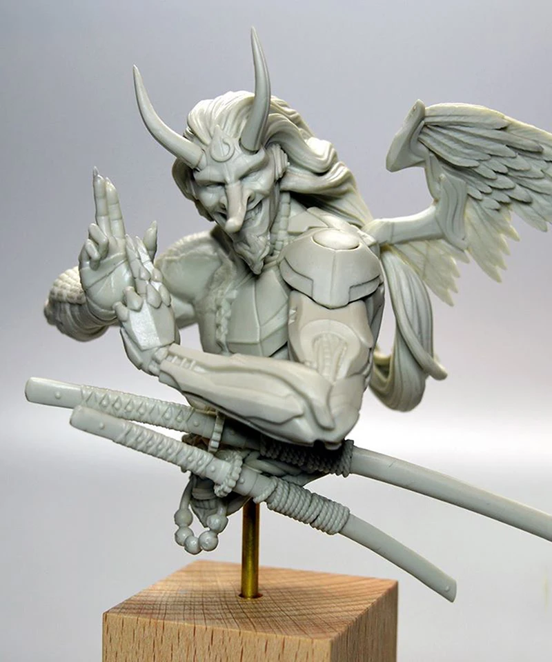 Details about   1/12 BUST Resin Figure Model Kit Ogre Warrior Servant of the Wizard Unpainted 