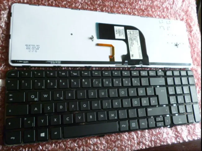 Новости Клавиатура ноутбука для hp павильон DV6-7005 испанский/немецкий макет - Цвет: GR