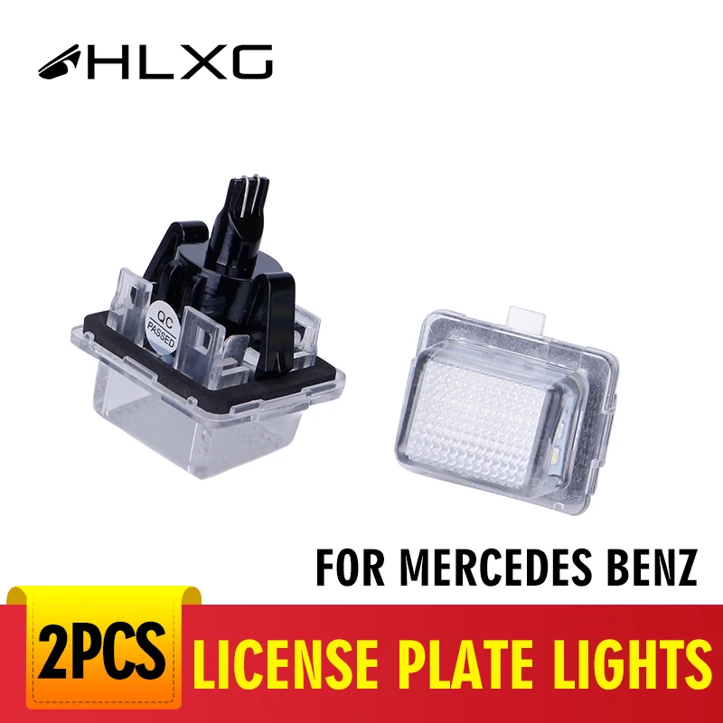 For Benz Mercedes C-Class W204 5D/S-Class W221 18 SMD LED License Number Plate Light lamps Accessories | Автомобили и мотоциклы