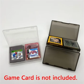 

100 pcs Portable Game Cassette Storage Box 6 Grid Cards Holder Carrying Case for Nintend GB/GBC General Game Cards Accessories